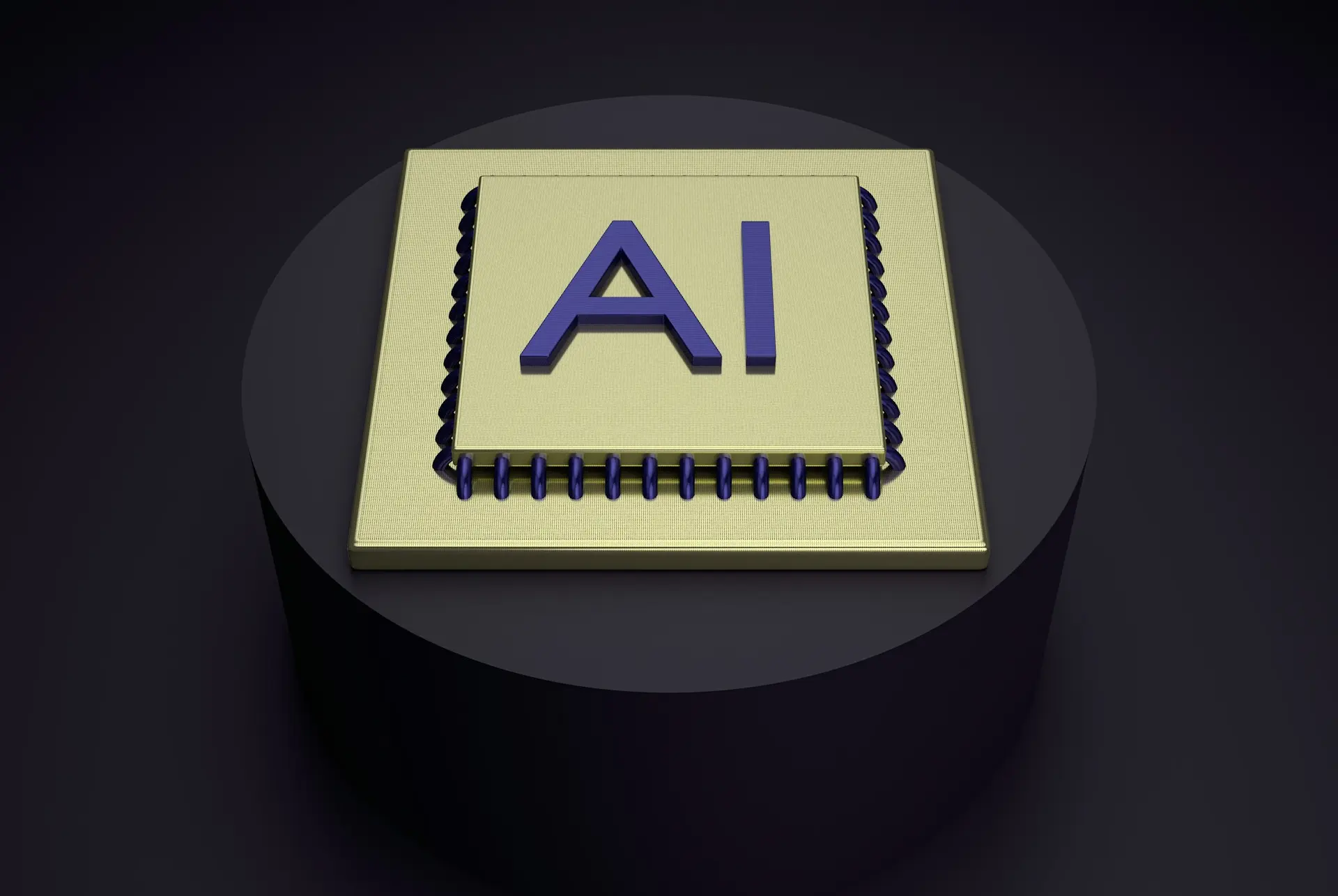 a spiral notebook with the word ai on it